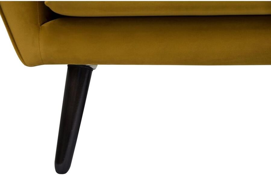 OTTO Fauteuil Bille met naad in het rugkussen en eikenhouten poten design by morten georgsen (set) - Foto 6