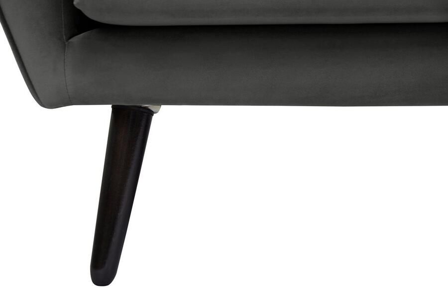 OTTO Fauteuil Bille met naad in het rugkussen en eikenhouten poten design by morten georgsen (set) - Foto 6