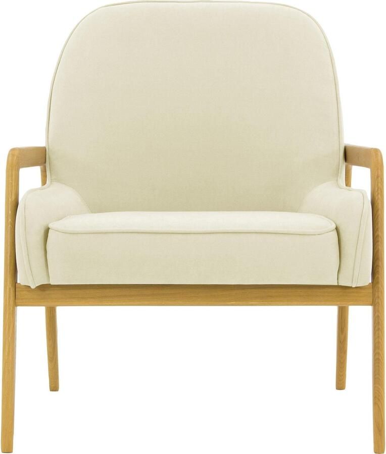 Andas Fauteuil Braga naar keuze met frame van eiken in donker of beukenhout in licht - Foto 3