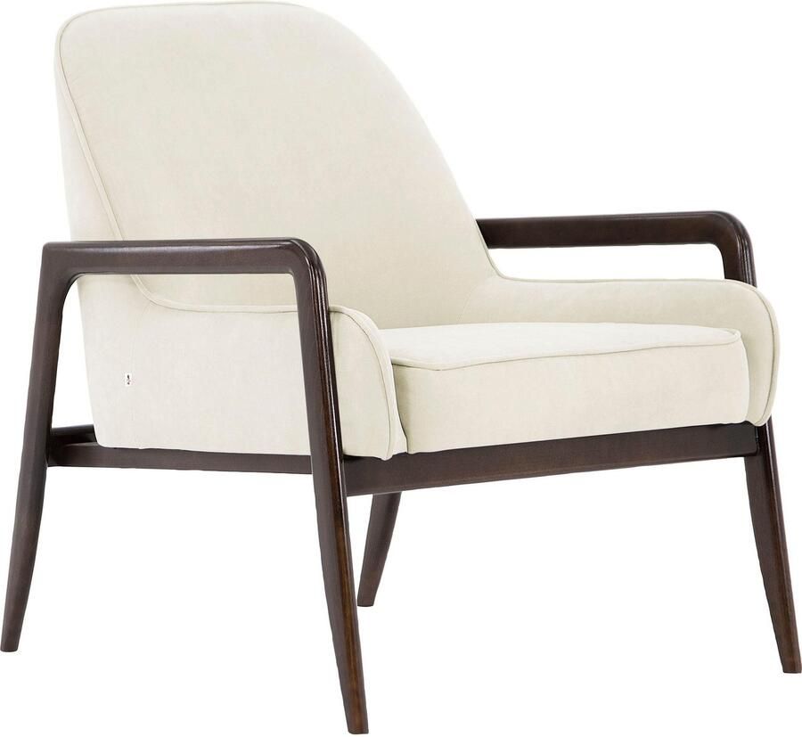 Home affaire Fauteuil Braga naar keuze met frame van eiken in donker of beukenhout in licht (set) - Foto 3