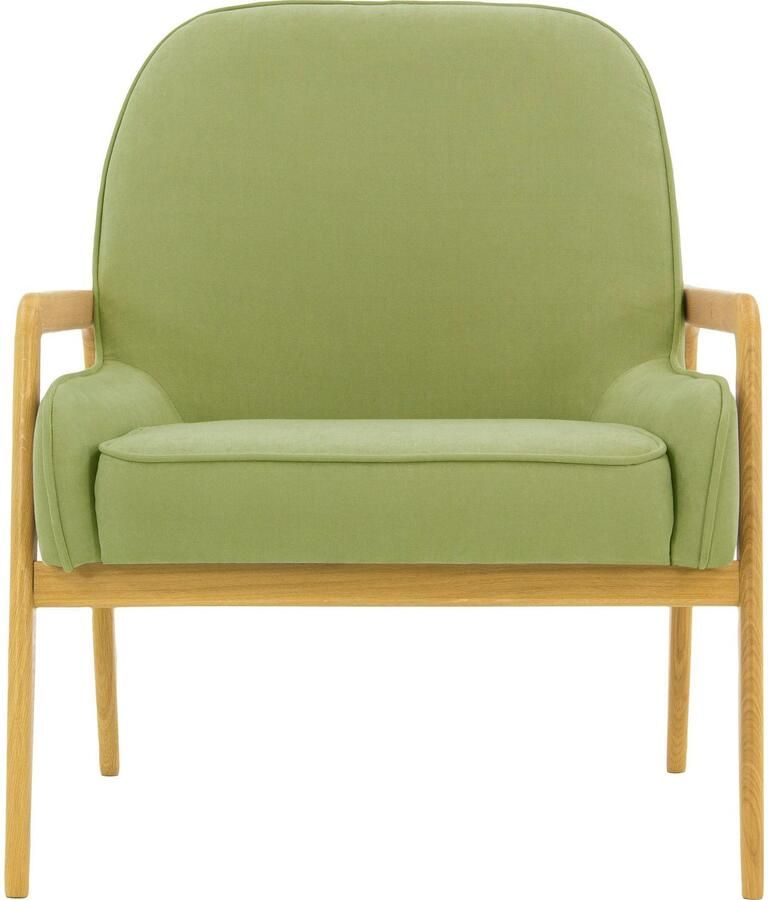 Andas Fauteuil Braga naar keuze met frame van eiken in donker of beukenhout in licht - Foto 3