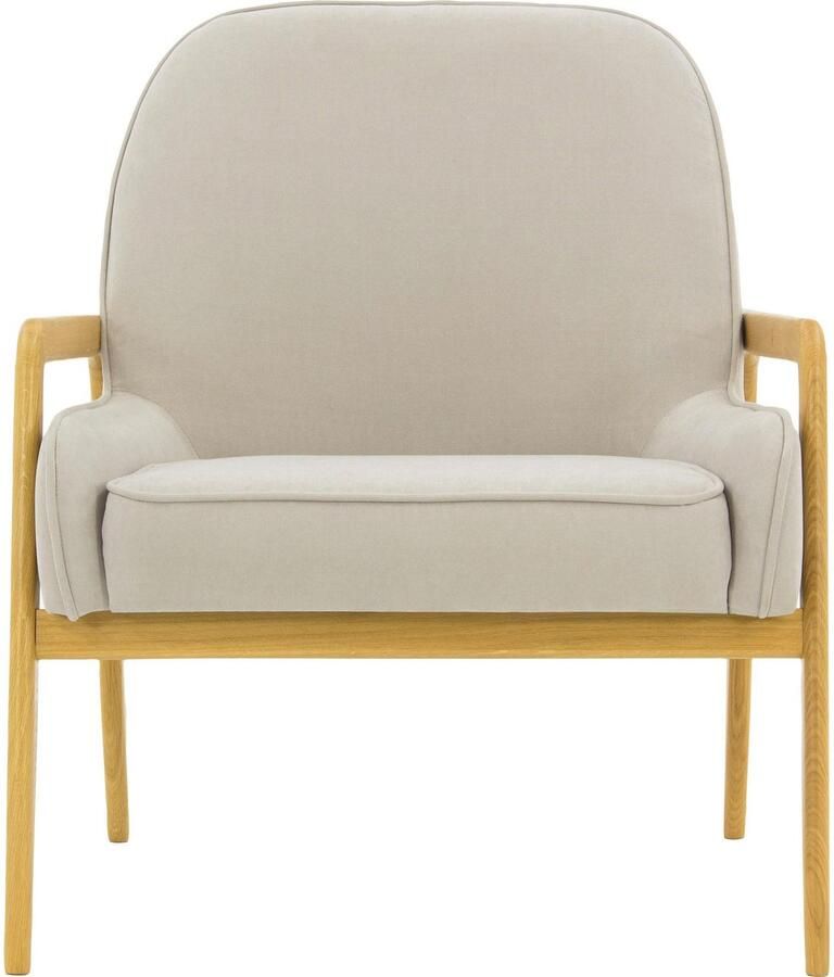 Andas Fauteuil Braga naar keuze met frame van eiken in donker of beukenhout in licht - Foto 4