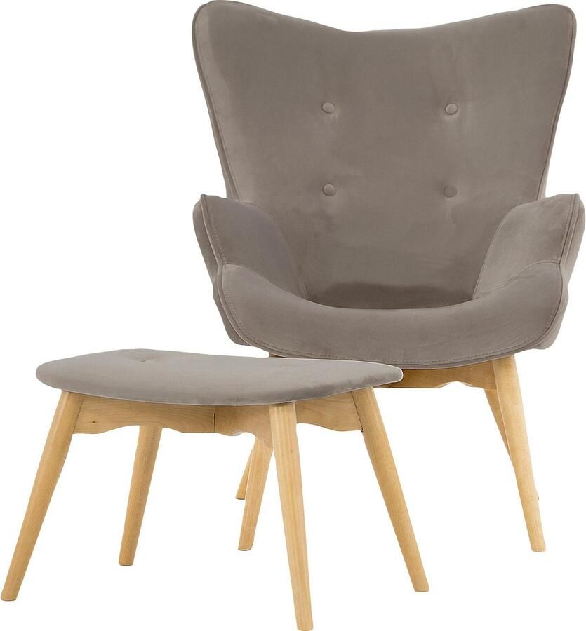 Andas Fauteuil Egense naar keuze met of zonder hocker
