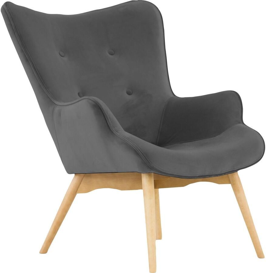 Andas Fauteuil Egense naar keuze met of zonder hocker