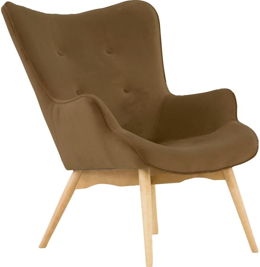 Andas Fauteuil Egense naar keuze met of zonder hocker