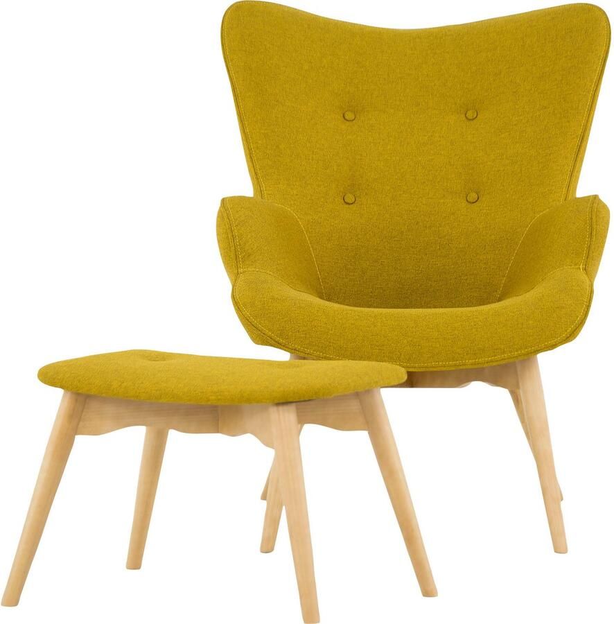 Andas Fauteuil Egense naar keuze met of zonder hocker