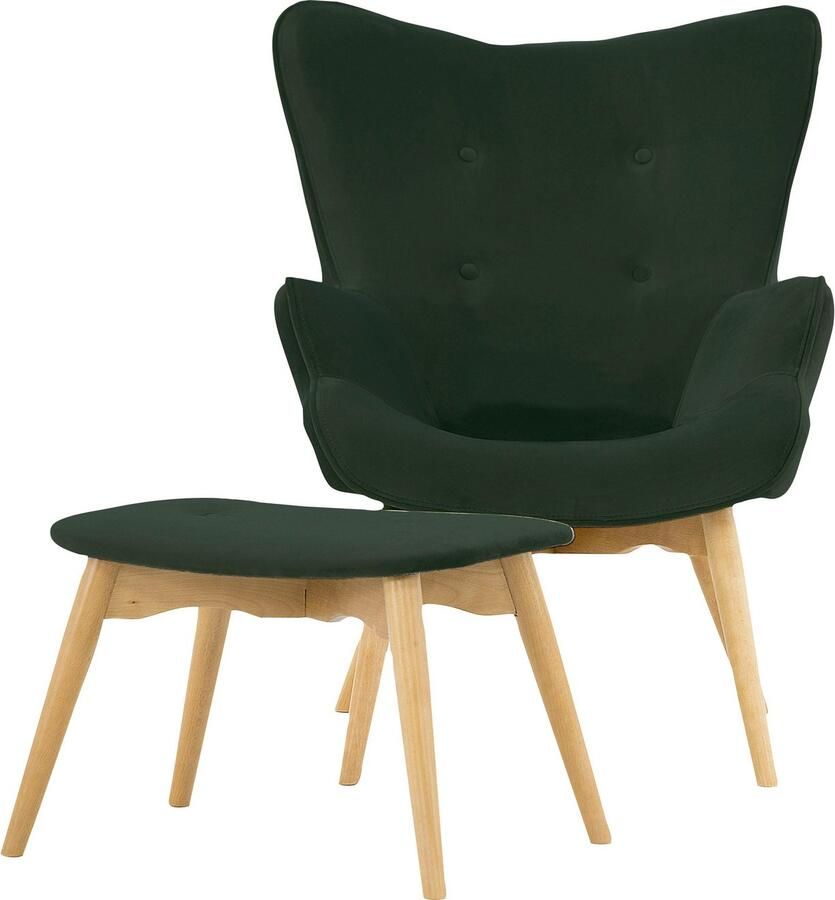 Andas Fauteuil Egense naar keuze met of zonder hocker