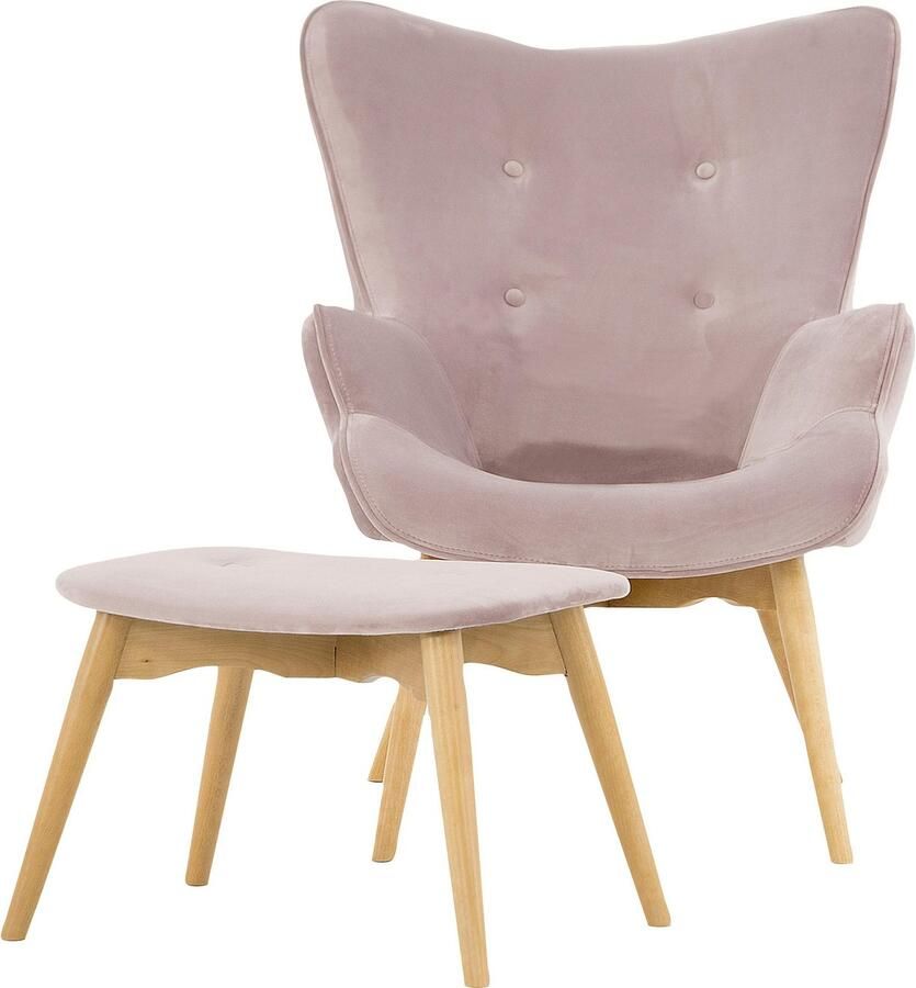 Andas Fauteuil Egense naar keuze met of zonder hocker