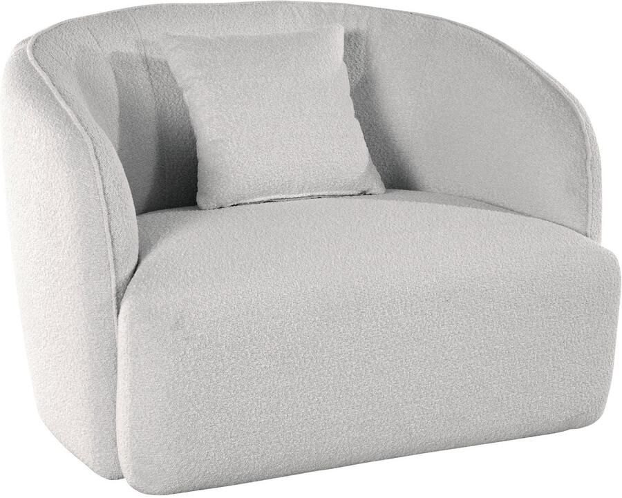 Andas Fauteuil Kreukelzone ook met bouclé-bekleding - Foto 2