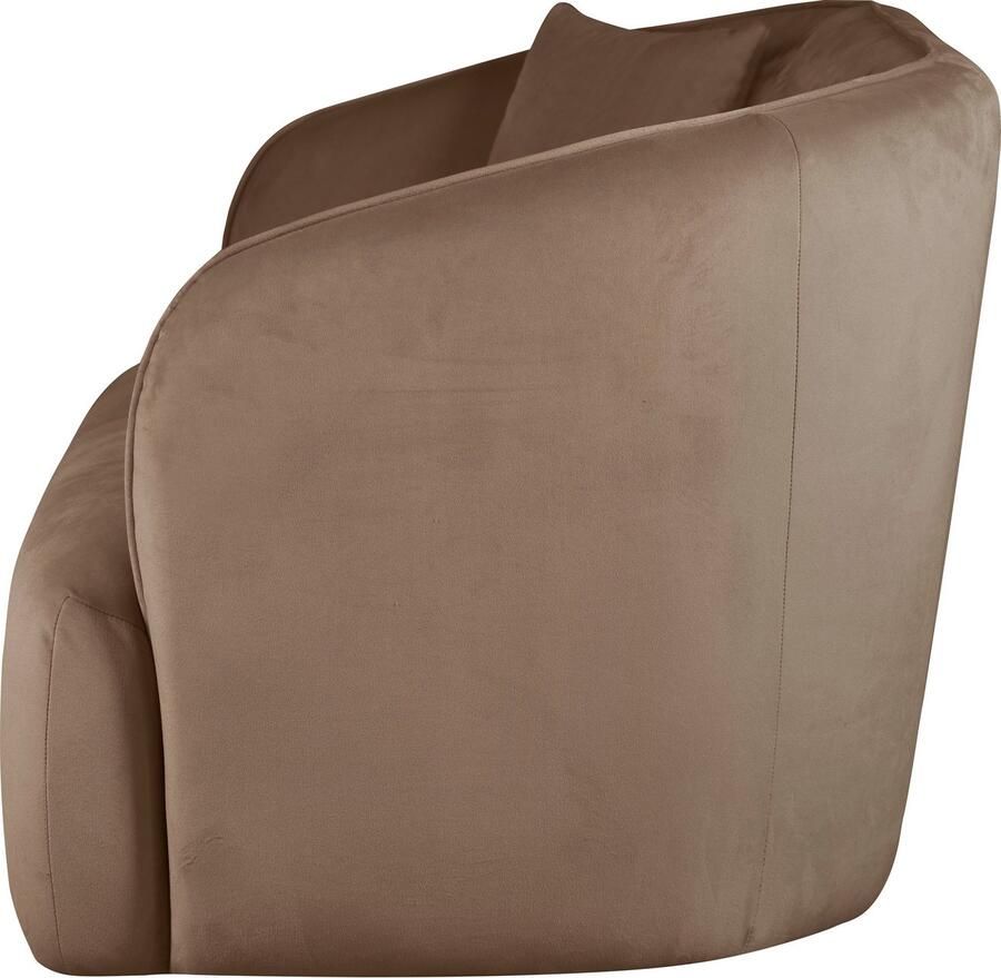 Andas Fauteuil Kreukelzone ook met bouclé-bekleding