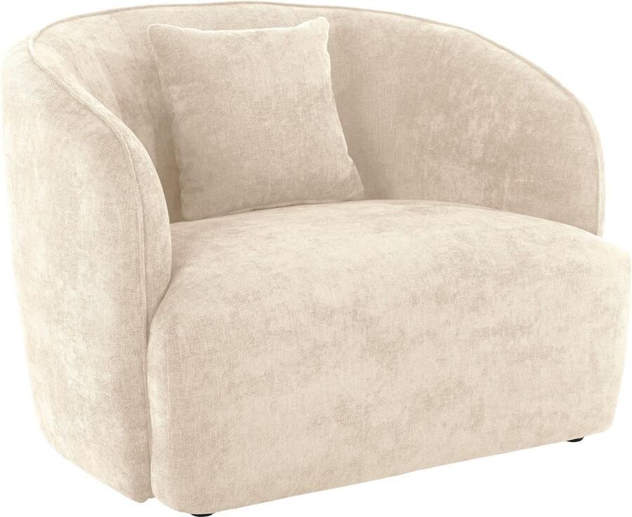 Andas Fauteuil Kreukelzone ook met bouclé-bekleding - Foto 2