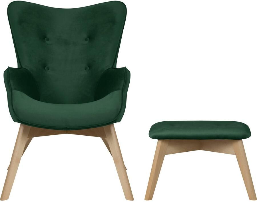 Home affaire Fauteuil Nicko naar keuze met of zonder kruk - Foto 6