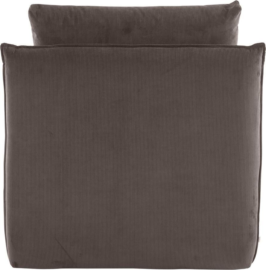 Andas Fauteuil Nöre Modulair om samen te stellen in vele stofkwaliteiten en kleuren