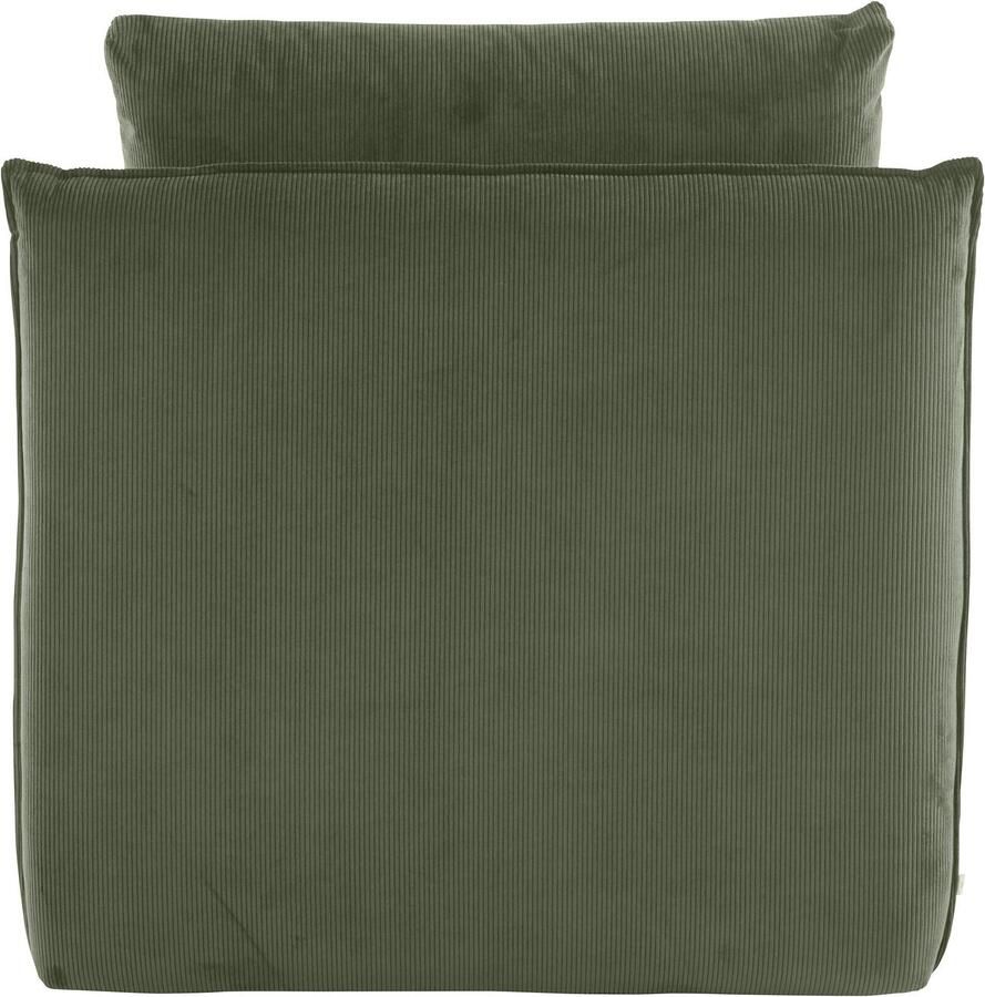 Andas Fauteuil Nöre Modulair om samen te stellen in vele stofkwaliteiten en kleuren