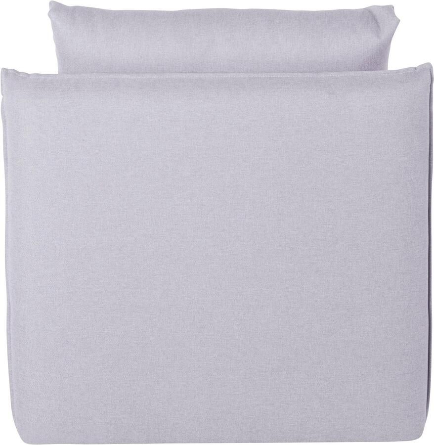 Andas Fauteuil Nöre Modulair om samen te stellen in vele stofkwaliteiten en kleuren