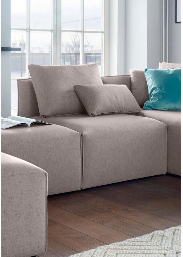 Andas Fauteuil Nöre Modulair om samen te stellen in vele stofkwaliteiten en kleuren - Foto 2