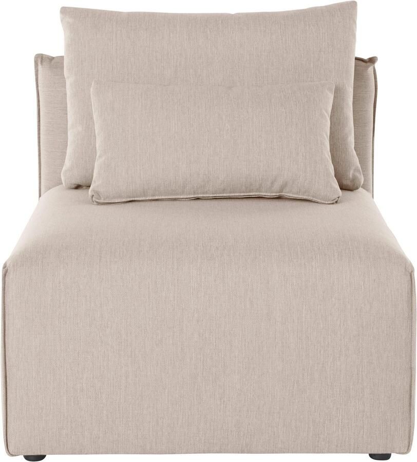 Andas Fauteuil Nöre Modulair om samen te stellen in vele stofkwaliteiten en kleuren - Foto 4