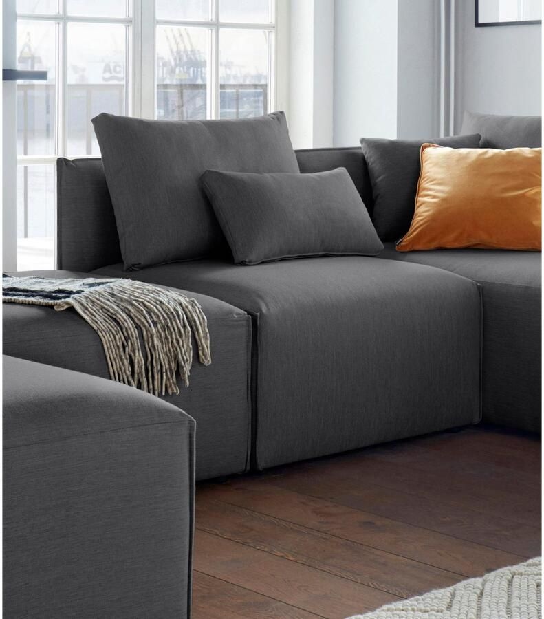 Andas Fauteuil Nöre Modulair om samen te stellen in vele stofkwaliteiten en kleuren - Foto 2