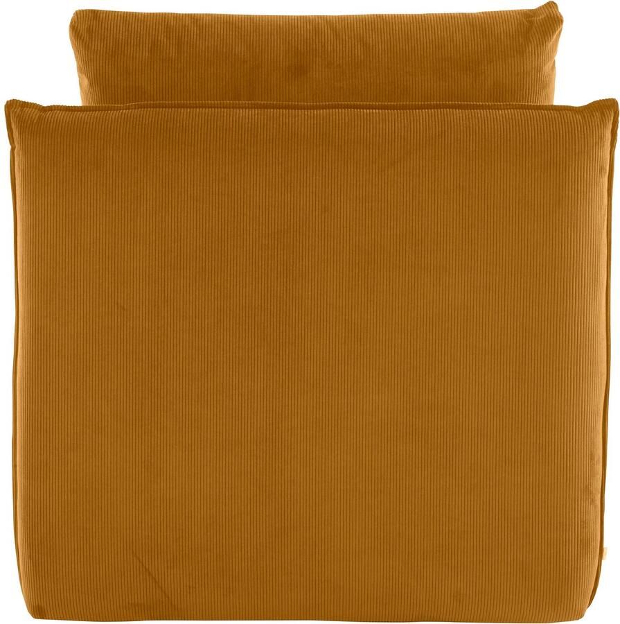 Andas Fauteuil Nöre Modulair om samen te stellen in vele stofkwaliteiten en kleuren