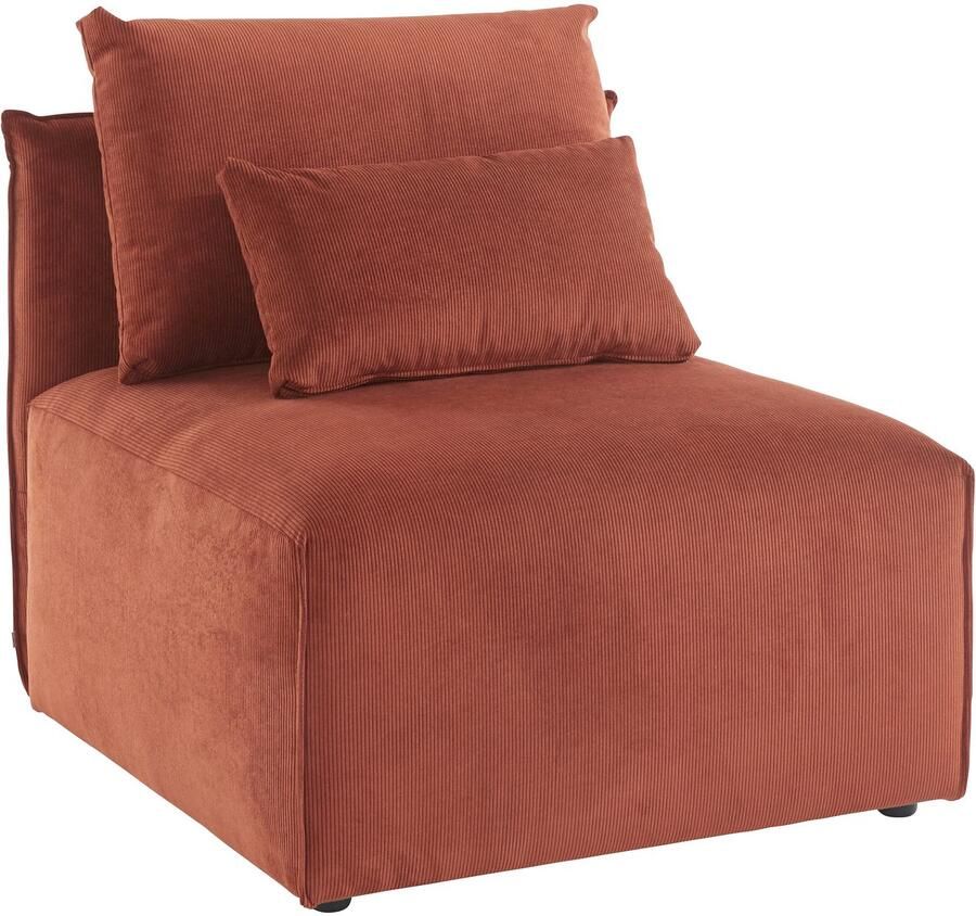 Andas Fauteuil Nöre Modulair om samen te stellen in vele stofkwaliteiten en kleuren - Foto 2