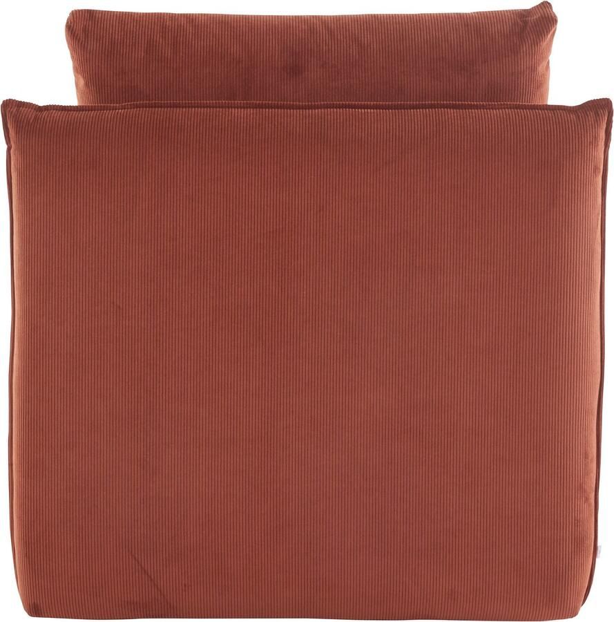 Andas Fauteuil Nöre Modulair om samen te stellen in vele stofkwaliteiten en kleuren