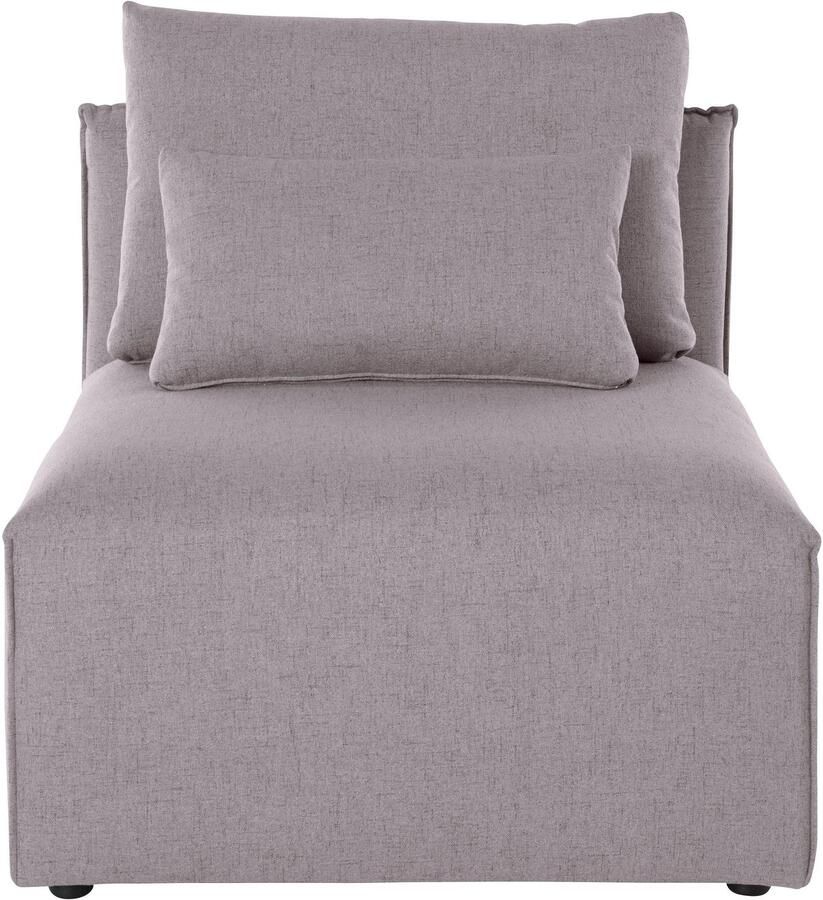 Andas Fauteuil Nöre Modulair om samen te stellen in vele stofkwaliteiten en kleuren - Foto 3