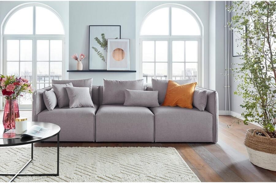 Andas Fauteuil Nöre Modulair om samen te stellen in vele stofkwaliteiten en kleuren - Foto 10