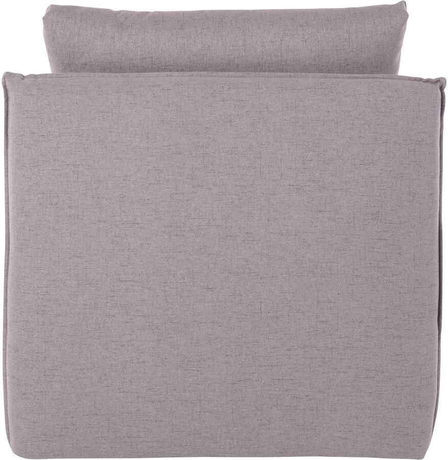 Andas Fauteuil Nöre Modulair om samen te stellen in vele stofkwaliteiten en kleuren