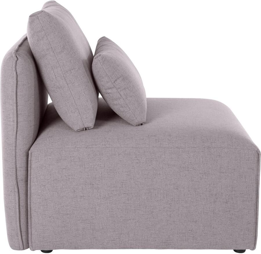 Andas Fauteuil Nöre Modulair om samen te stellen in vele stofkwaliteiten en kleuren - Foto 2