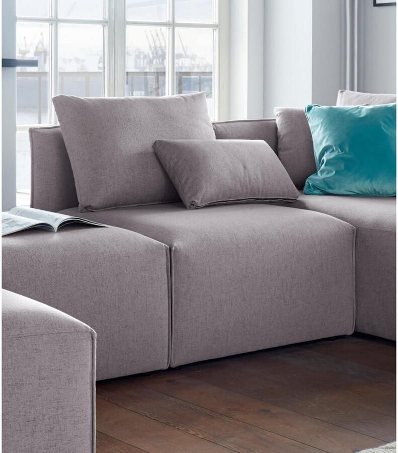 Andas Fauteuil Nöre Modulair om samen te stellen in vele stofkwaliteiten en kleuren - Foto 4