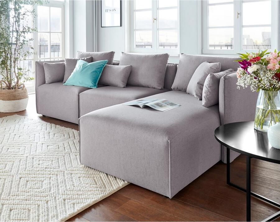 Andas Fauteuil Nöre Modulair om samen te stellen in vele stofkwaliteiten en kleuren - Foto 7