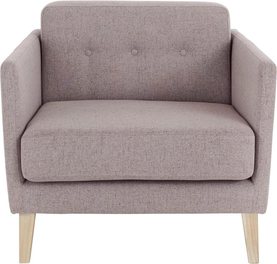 Andas Fauteuil Raadal in scandinavische look met capitonnage design by morten georgsen - Foto 3