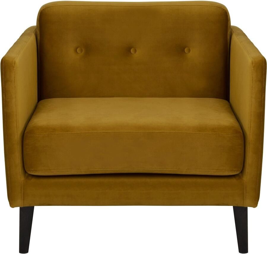 Andas Fauteuil Raadal in scandinavische look met capitonnage design by morten georgsen - Foto 2