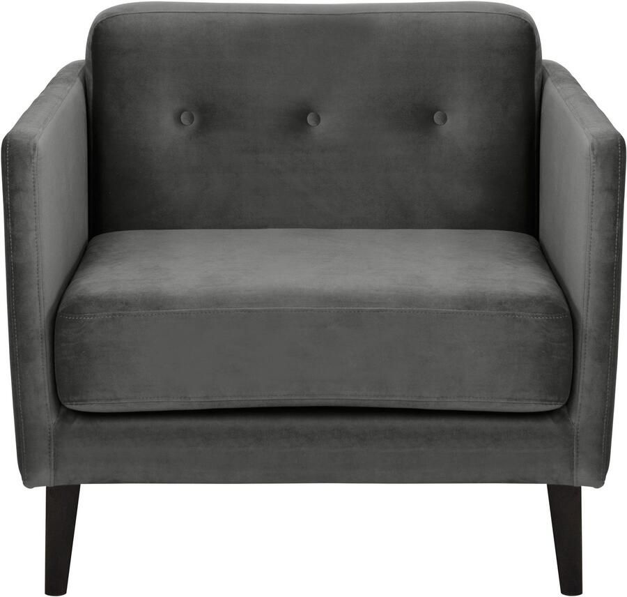 Andas Fauteuil Raadal in scandinavische look met capitonnage design by morten georgsen - Foto 2