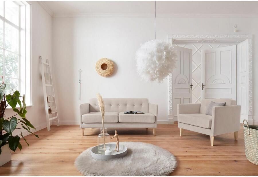 Andas Fauteuil Raadal in scandinavische look met capitonnage design by morten georgsen - Foto 6