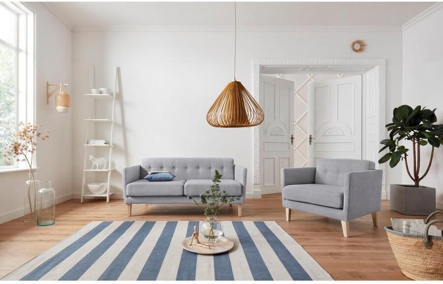 Andas Fauteuil Raadal in scandinavische look met capitonnage design by morten georgsen - Foto 7