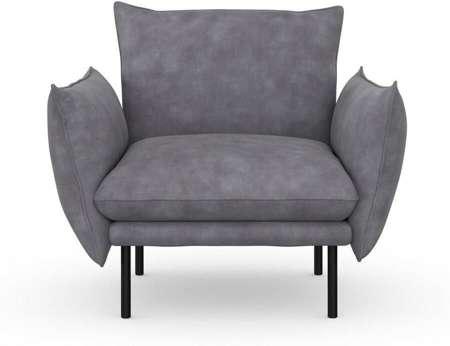 Andas Fauteuil Stine cocktailstoel Bijzonder design door kussen-look en opstaande naad by Morten Georgsen - Foto 2