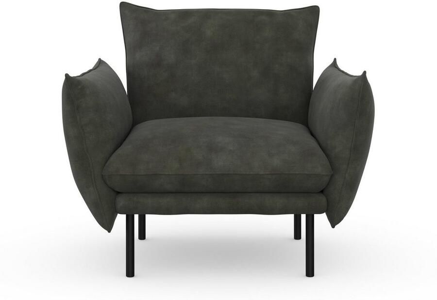 Andas Fauteuil Stine cocktailstoel Bijzonder design door kussen-look en opstaande naad by Morten Georgsen - Foto 6