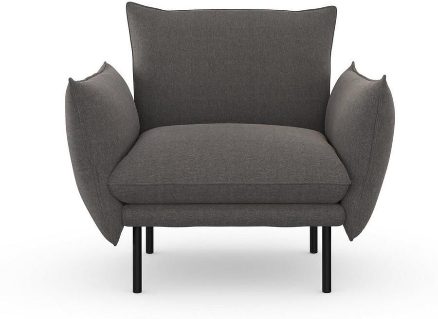 Andas Fauteuil Stine cocktailstoel Bijzonder design door kussen-look en opstaande naad by Morten Georgsen - Foto 4