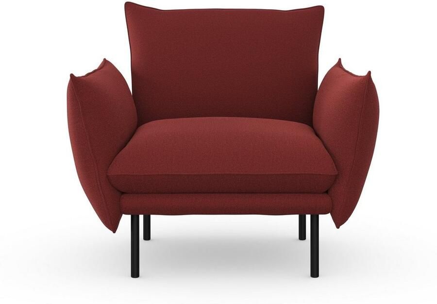 Andas Fauteuil Stine cocktailstoel Bijzonder design door kussen-look en opstaande naad by Morten Georgsen - Foto 5