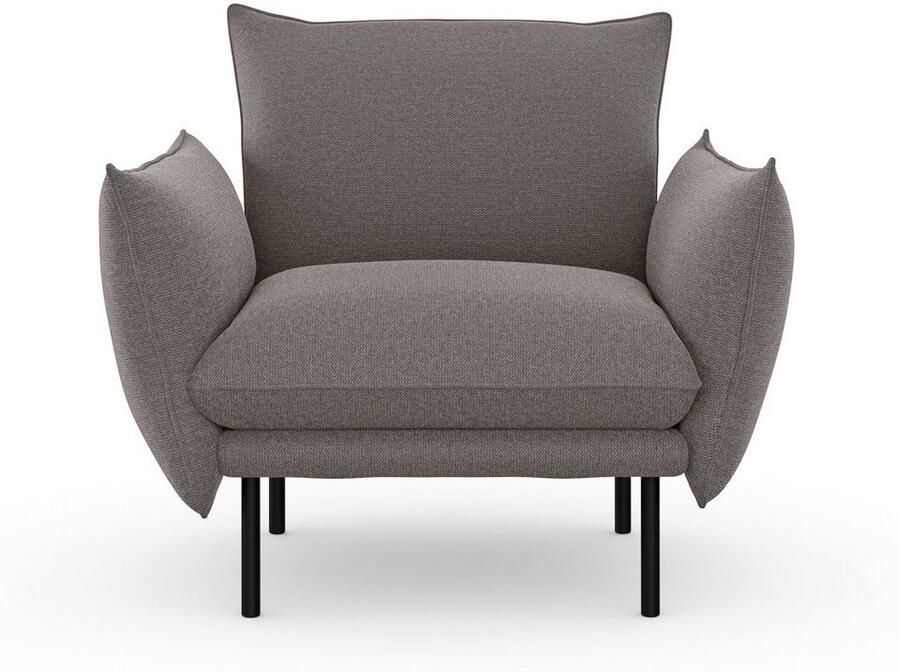 Andas Fauteuil Stine cocktailstoel Bijzonder design door kussen-look en opstaande naad by Morten Georgsen - Foto 3