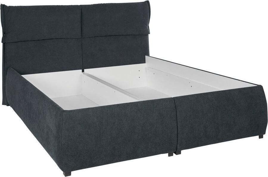 Andas Gestoffeerd bed Jenson als bedframe of met 3 matrassoorten en hardheden - Foto 8