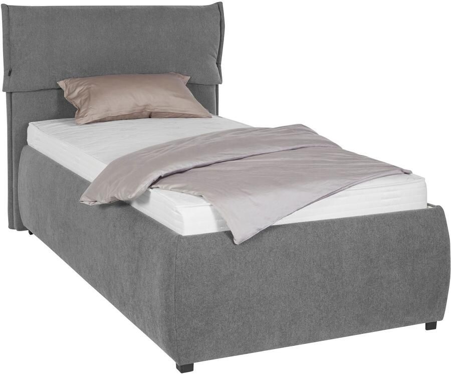 Andas Gestoffeerd bed Jenson als bedframe of met 3 matrassoorten en hardheden - Foto 4