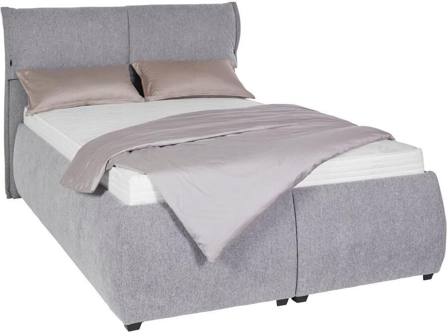 Andas Gestoffeerd bed Jenson als bedframe of met 3 matrassoorten en hardheden - Foto 5