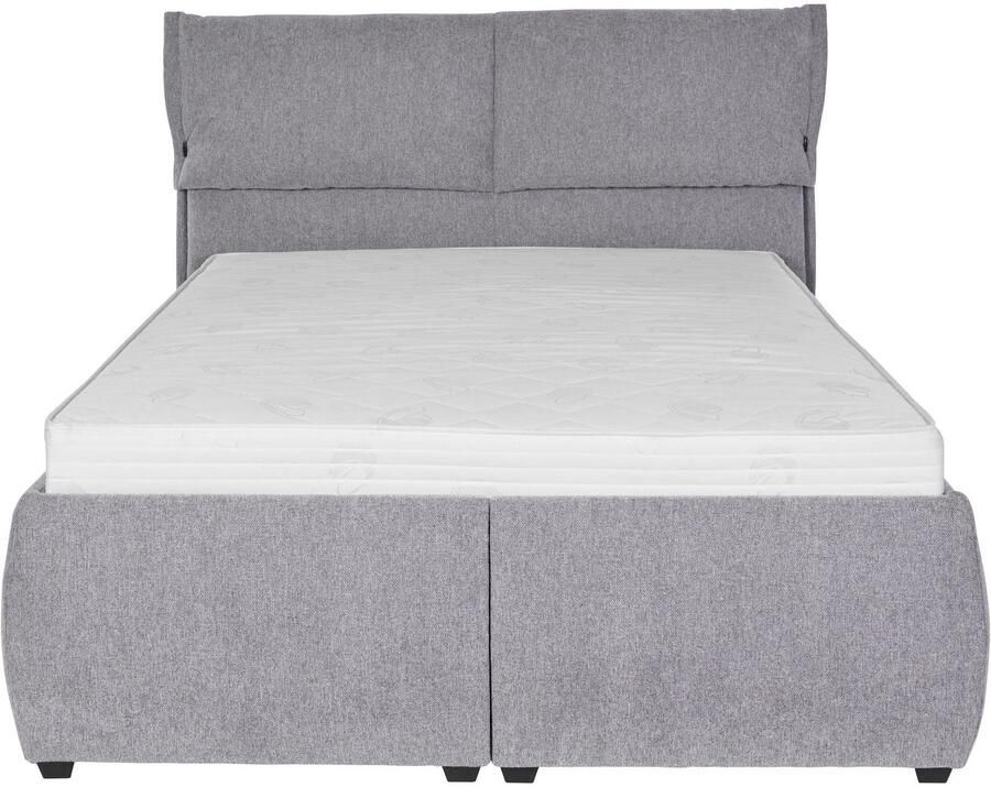 Andas Gestoffeerd bed Jenson als bedframe of met 3 matrassoorten en hardheden - Foto 4