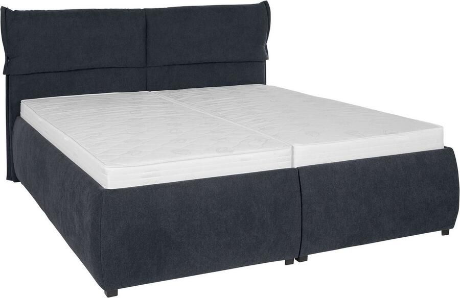 Andas Gestoffeerd bed Jenson als bedframe of met 3 matrassoorten en hardheden - Foto 8