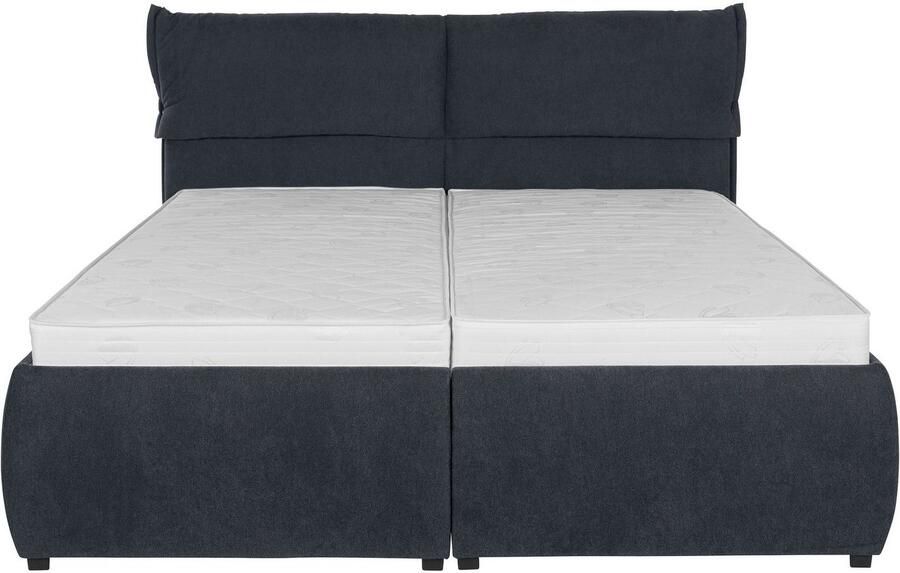 Andas Gestoffeerd bed Jenson als bedframe of met 3 matrassoorten en hardheden - Foto 9