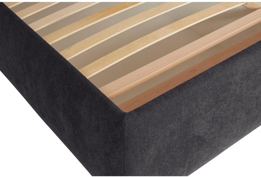 Andas Gestoffeerd bed Jenson als bedframe of met 3 matrassoorten en hardheden - Foto 5