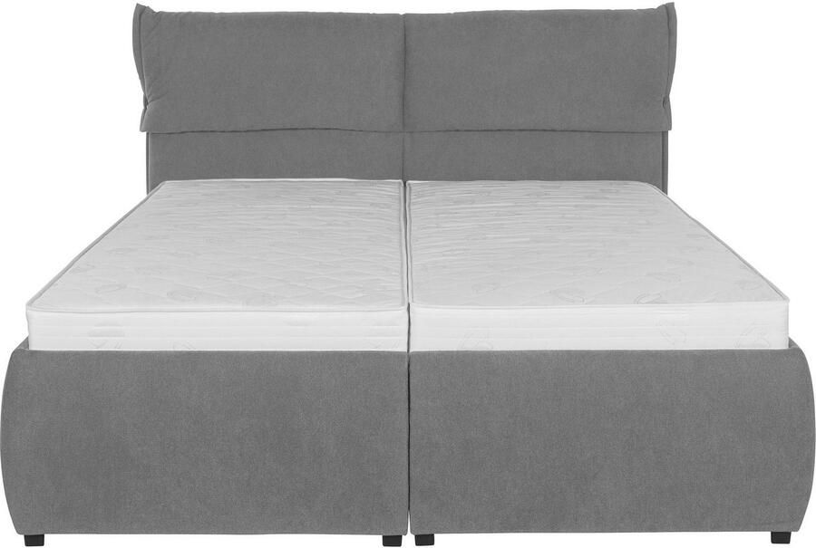 Andas Gestoffeerd bed Jenson als bedframe of met 3 matrassoorten en hardheden - Foto 8