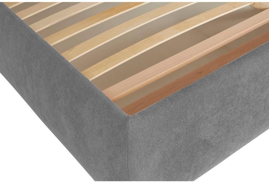 Andas Gestoffeerd bed Jenson als bedframe of met 3 matrassoorten en hardheden - Foto 4